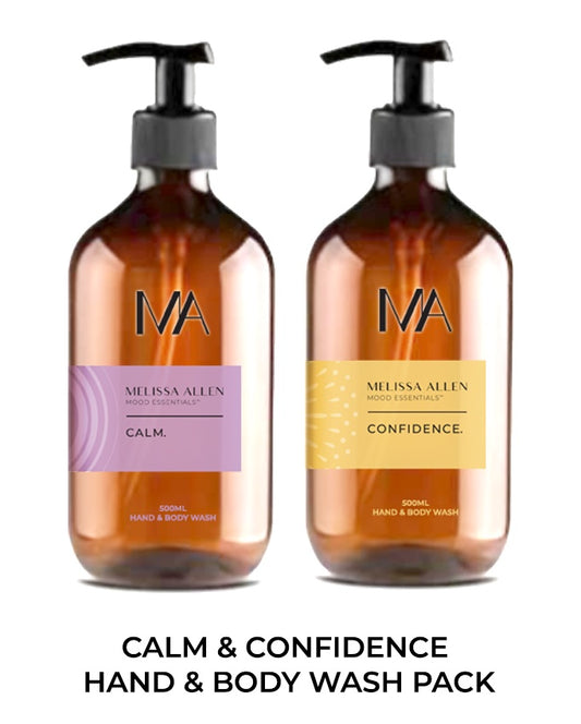 PRE-ORDER CALM & CONFIDENT HAND & BODY WASH PACK
