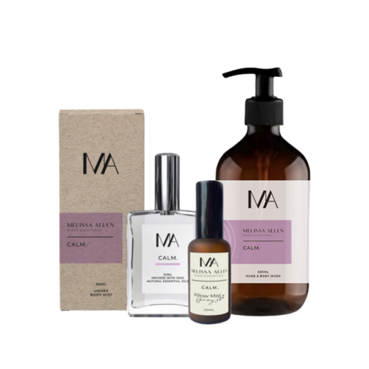CALM ESSENTIAL OIL UNISEX BODY BUNDLE