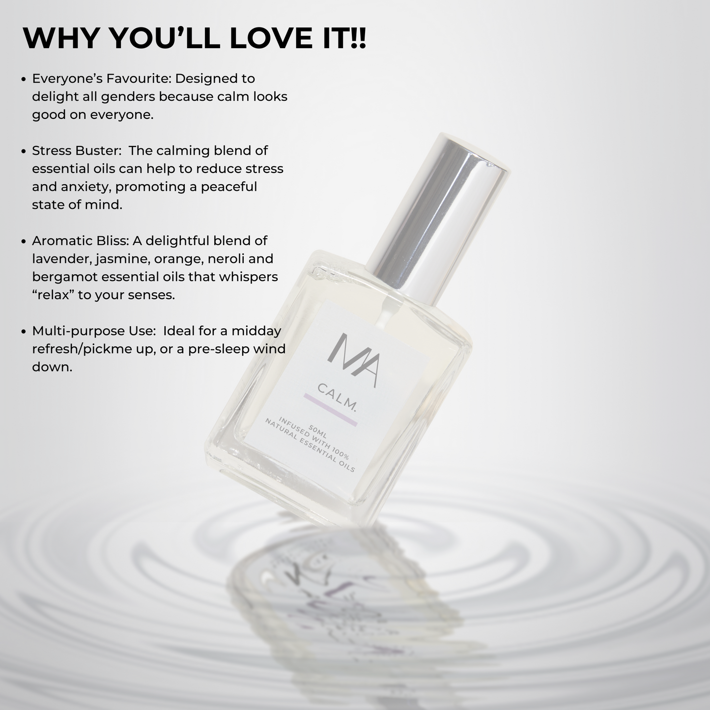 CALM UNISEX FUNCTIONAL BODY MIST