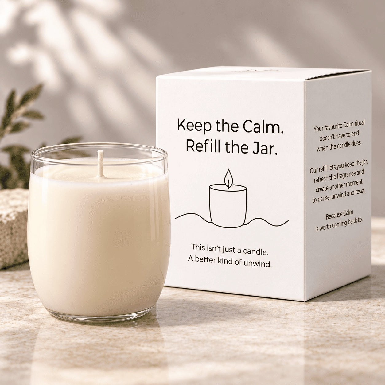 Calm Candle Refill