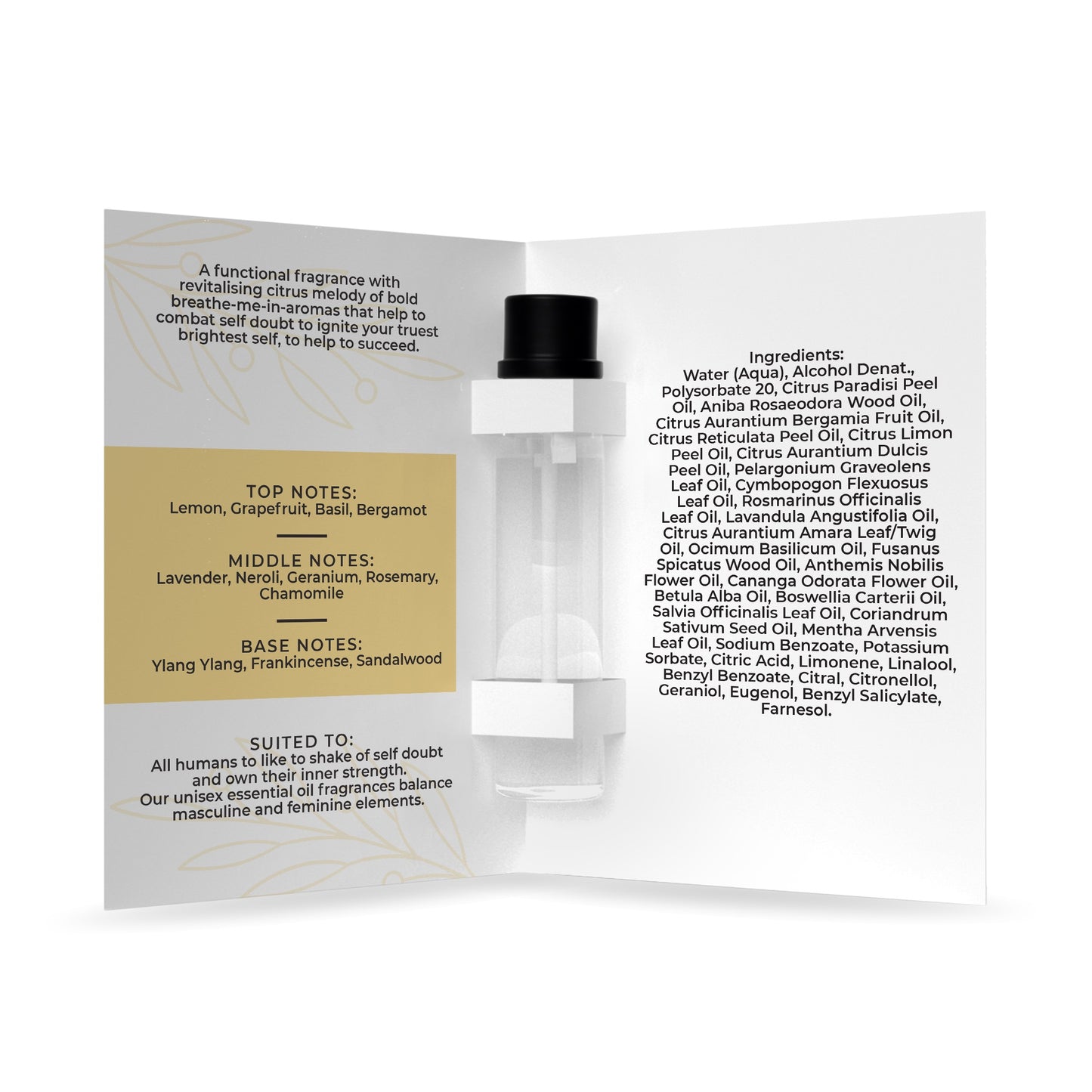 CONFIDENCE UNISEX BODY MIST